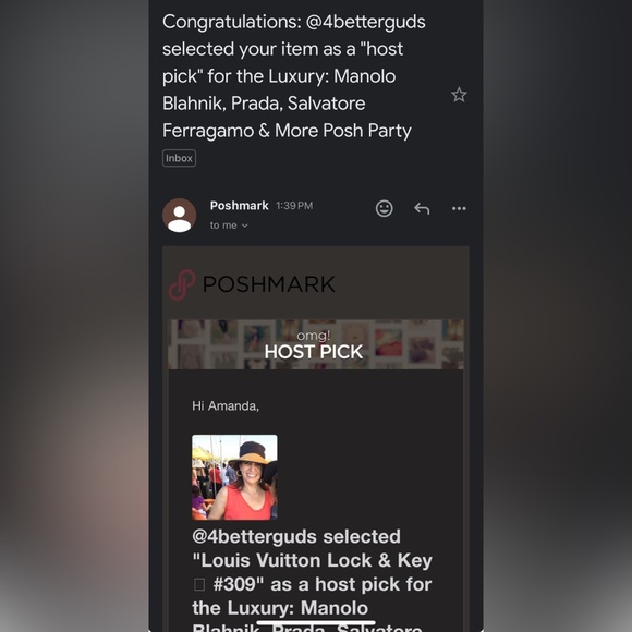 ⭐️HOST PICK⭐️ Louis Vuitton Lock & Key 🔐 - Picture 7 of 7